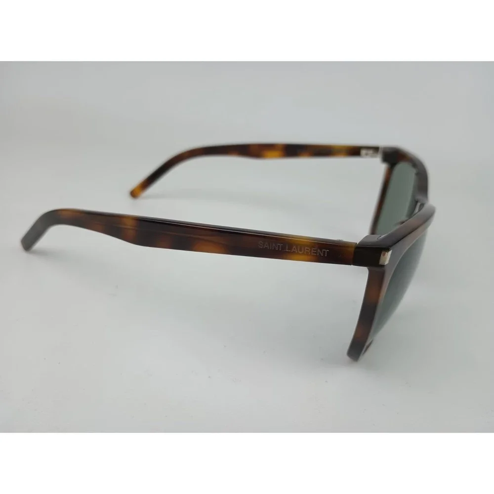 Saint Laurent Women's Havana Brown Green Lenses Sunglasses SL526 002 - Picture 2 of 7